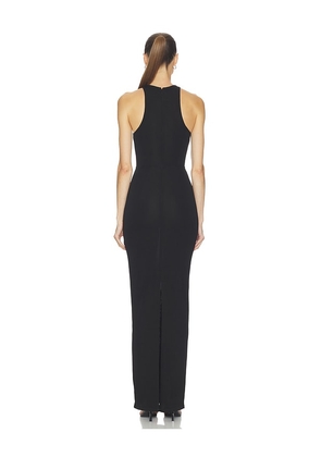 HAELO Wave Lace Evening Dress in Black. Size S. Also in XXS, XS, M, L, XL.