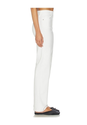 Good American Good True Straight Jeans in White. Size 00. Also in 2, 4, 6, 8, 10, 12, 14.