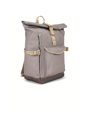 Filson All Weather Backpack in Grey.