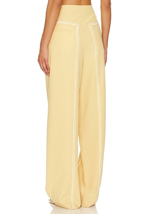 OSIS STUDIO Tracey Pant in Yellow. Size M. Also in L, XL.