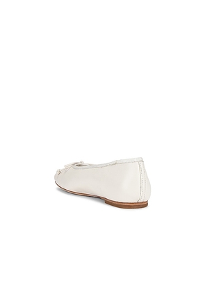 LPA Natasha Ballet Flat in White. Size 10. Also in 6, 6.5, 7, 7.5, 8, 8.5, 9, 9.5.