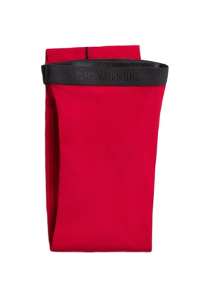 Valentino Garavani piped-trim tights - Red