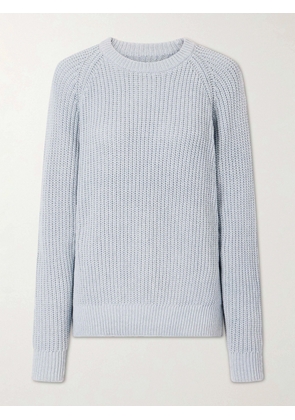 Aimé Leon Dore - Ribbed Cotton Sweater - Blue - x small,small,medium,large