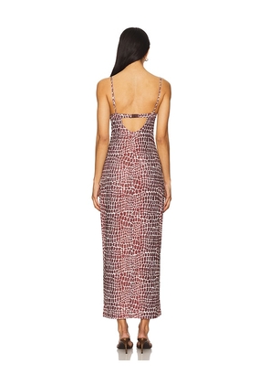 Miaou Florence Dress in Brown. Size M. Also in L, XL.
