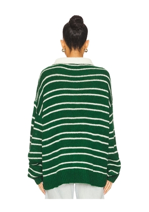 LIONESS Rising Sun Jersey in Green. Size S-M. Also in M-L.