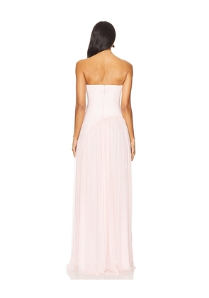 Lovers and Friends Alice Strapless Gown in Blush. Size M. Also in XS, S.