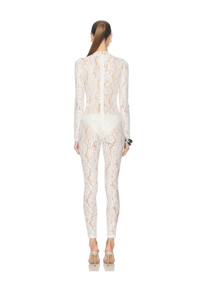 Nookie Lennox Catsuit in White. Size M. Also in XS.