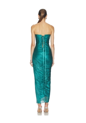 Maria Lucia Hohan x REVOLVE Ruby Dress in Teal. Size 40/8. Also in 36/4.