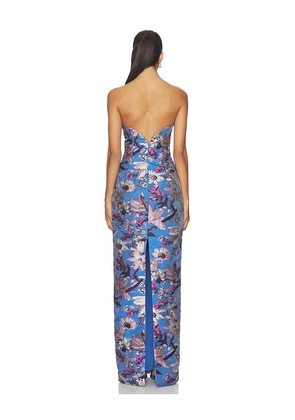 Katie May Ursula Gown in Blue. Size XS. Also in S, L.