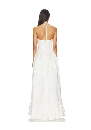 Katie May Isola Gown in Ivory. Size L. Also in XXS, XS, S, XL.