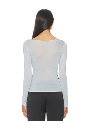 Miaou Amelia Top in Grey. Size M. Also in L.