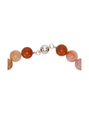 LELET NY Bodie Stone Necklace in Blush.
