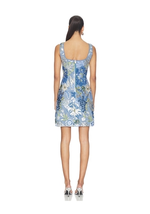 Le Superbe Blue Sky Cote D Azur Tank Dress in Blue. Size 0. Also in 2, 4, 10.