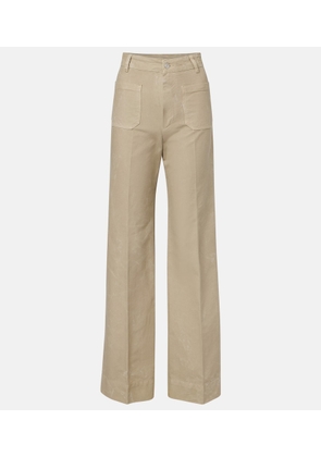 Victoria Beckham Alina high-rise wide-leg jeans