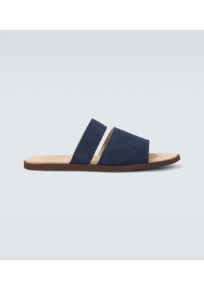 Brunello Cucinelli Suede sandals