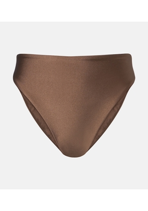 Jade Swim Incline high-rise bikini bottoms