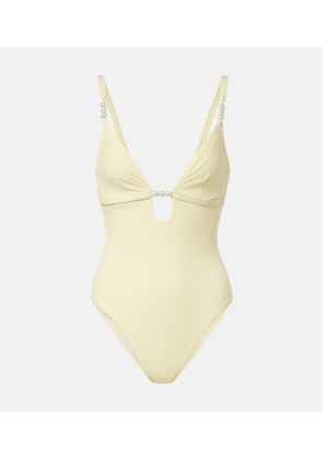 Karla Colletto Embellished swimsuit