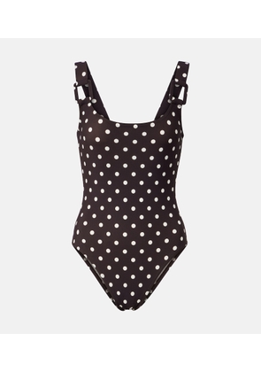 Karla Colletto Polka-dot swimsuit