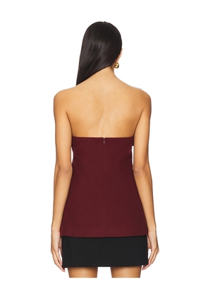 Rue Sophie Gerard Top in Wine. Size XS. Also in M.