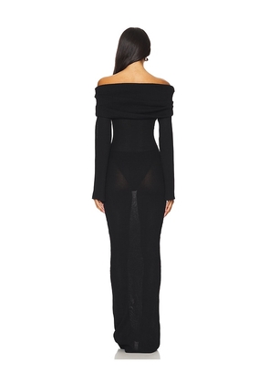 SEROYA Galleria Dress in Black. Size XS. Also in S.