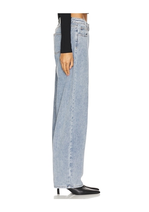 superdown Roxanna Horseshoe Jeans in Denim-Light. Size XL. Also in L.