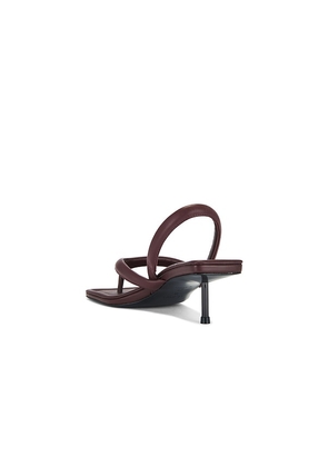 St. Agni Thong Heel in Purple. Size 37. Also in 38, 40.