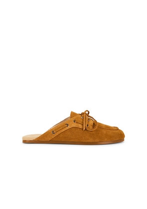 RAYE Vivienne Boat Mule in Tan. Size 7. Also in 8.5.