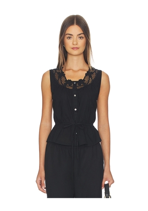 Rails Leilani Top in Black. Size XS. Also in S, M, L, XL.