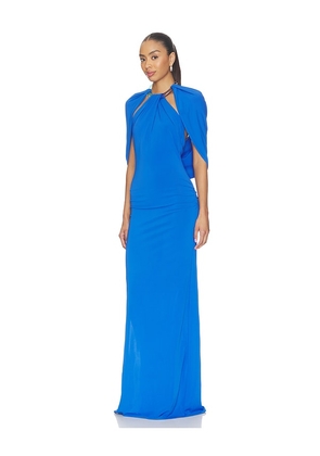 SILVIA TCHERASSI Odele Dress in Royal. Size XS. Also in S, M, L.