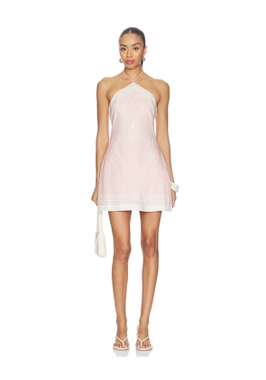 Shani Shemer Oliver Mini Dress in Pink. Size XS. Also in L, M, S.