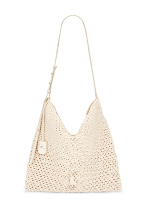 Polo Ralph Lauren Messenger Bag in Ivory.