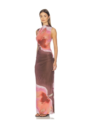 SOVERE Ayden Dress in Chocolate. Size XS. Also in M.