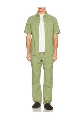 TOPO DESIGNS Desert Shirt in Green. Size S. Also in L, M, XL/1X.