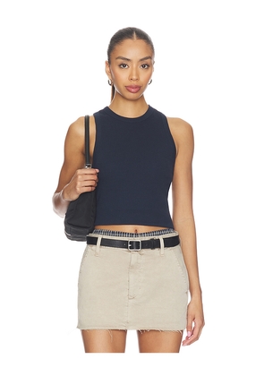 Sold Out NYC The Not So Basic Tank in Navy. Size XS. Also in S, M, L.