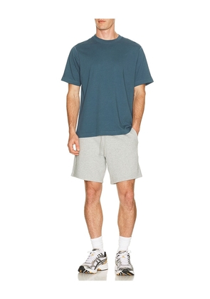 Reigning Champ Midweight Jersey OG T-Shirt in Teal. Size S. Also in M, L, XXL/2X.