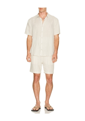 Vintage Summer Basket Weave Shorts in Brown. Size S. Also in L, M, XL/1X, XXL/2X.