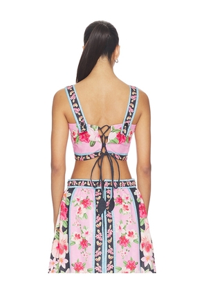 Yumi Kim Campari Top in Pink,Navy. Size XS. Also in S, M, L, XL.