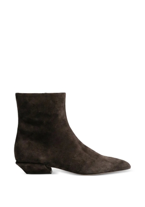 Paris Texas Bettina suede ankle boots - Brown
