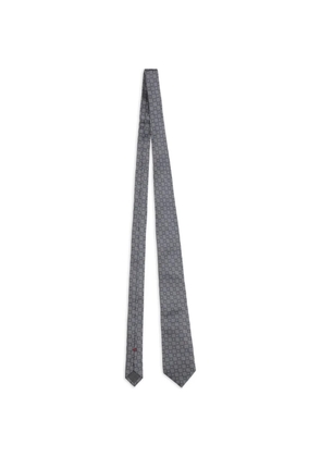 Brunello Cucinelli silk tie - Grey