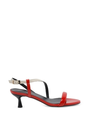 ANGEL ALARCON slingback round toe pumps - Red