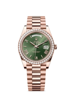 Rolex 2021 Day-Date 40mm watch - Green