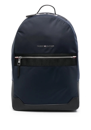 Tommy Hilfiger Elevated logo-lettering backpack - Blue