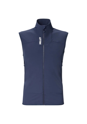 Pascal Millet Kamet logo-print sleeveless gilet - Blue