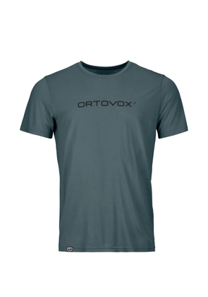 ORTOVOX logo-print T-shirt - Blue