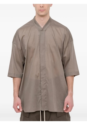 Rick Owens Jumbo Faun shirt - Brown