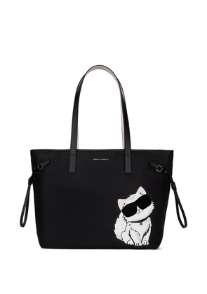 Karl Lagerfeld Ikon Choupette tote bag - Black