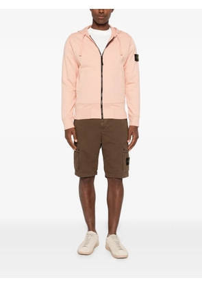 Stone Island belt-loops cargo shorts - Brown