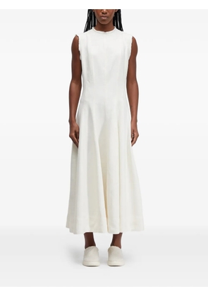 Osklen sleeveless midi dress - Neutrals