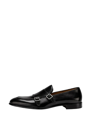 FRANZESE COLLECTION Gagà Napoletano double-buckle monk shoes - Black