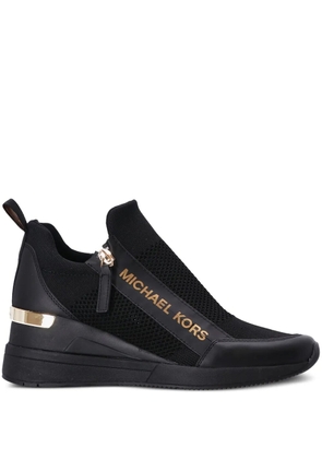 Michael Michael Kors Willis knitted sneakers - Black